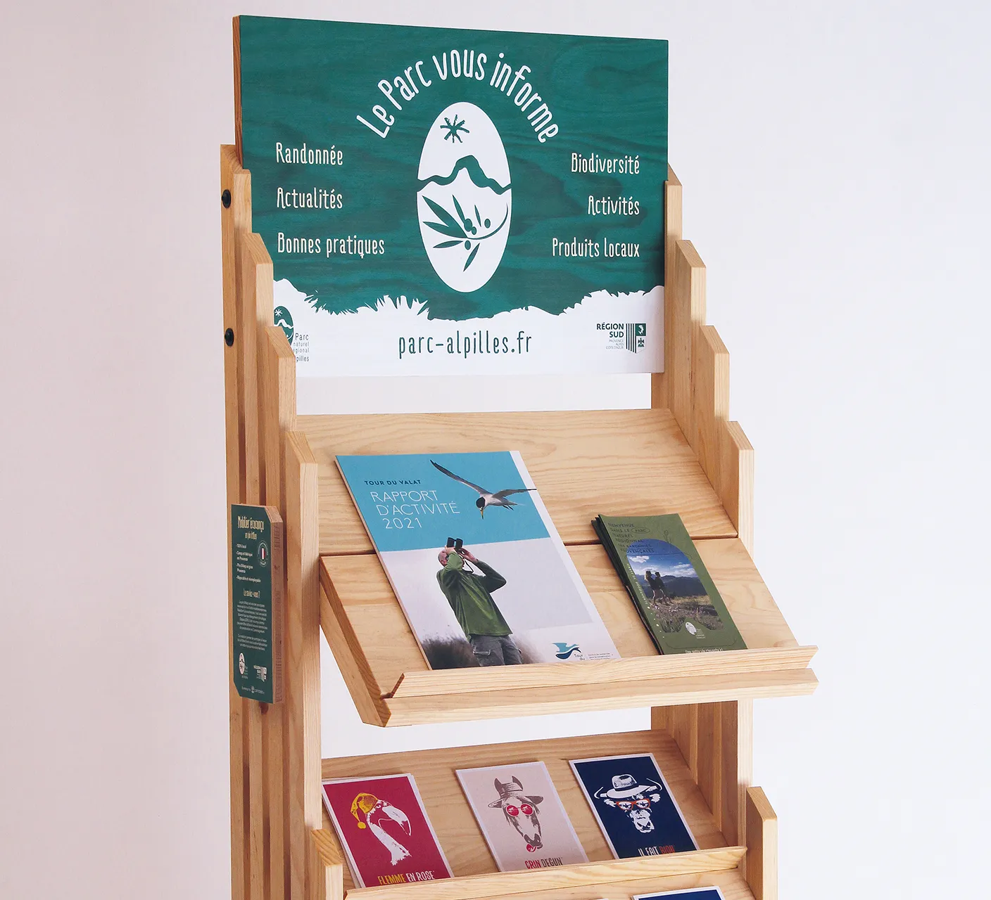 photo de Présentoir de documents éco-conçu